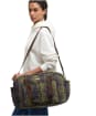 Women's Barbour Wetherham Quilted Overnight Holdall Bag - Classic Tartan