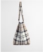 Women's Barbour Layla Tartan Large Tote Bag - Rosewood Tartan