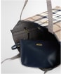 Women's Barbour Layla Tartan Large Tote Bag - Rosewood Tartan