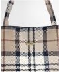 Women's Barbour Layla Tartan Large Tote Bag - Rosewood Tartan