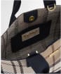 Women's Barbour Layla Tartan Mini Tote Bag - Rosewood Tartan