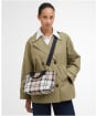 Women's Barbour Layla Tartan Mini Tote Bag - Rosewood Tartan