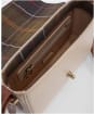 Women's Barbour Mini Rosa Leather Crossbody Bag - Pebbled Pink / Brown