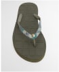 Women's Barbour Tilda Toe Post Sandal - Olive / Ancient Tartan
