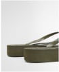 Women's Barbour Tilda Toe Post Sandal - Olive / Ancient Tartan