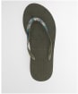 Women's Barbour Tilda Toe Post Sandal - Olive / Ancient Tartan