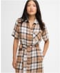 Women's Barbour Fern Midi Dress - Hessian Tartan
