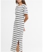 Women's Barbour Selena Midi Dress - Cloud / Navy Stripe