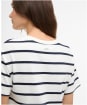 Women's Barbour Selena Midi Dress - Cloud / Navy Stripe