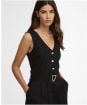 Women's Barbour International Adriana Playsuit - Black