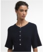 Women's Barbour Camille Knitted Mini Dress - Dark Navy