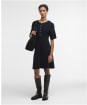 Women's Barbour Camille Knitted Mini Dress - Dark Navy