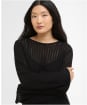 Women's Barbour Daya Knitted Mini Dress - Black