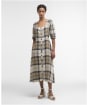 Women's Barbour Ballina Midi Dress - Dress Navy Tartan