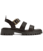 Women's Barbour Gabby Sandal - Dark Brown