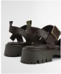 Women's Barbour Gabby Sandal - Dark Brown