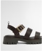 Women's Barbour Gabby Sandal - Dark Brown