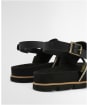 Women's Barbour Lumley Toe Post Sandal - Black