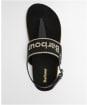 Women's Barbour Lumley Toe Post Sandal - Black