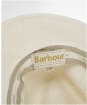 Women's Barbour Evelyn Braid Trilby Hat - Ecru