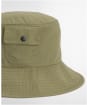 Women's Barbour Rowane Showerproof Bucket Hat - Bleached Olive