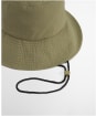 Women's Barbour Rowane Showerproof Bucket Hat - Bleached Olive