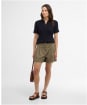 Women's Barbour Hartland Knitted Polo Jumper - Navy