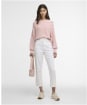 Women's Barbour International Alexis Knitted Jumper - Desert Pink