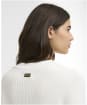 Women's Barbour International Alexis Knitted Jumper - Off White