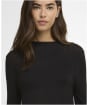Women's Barbour International Ozara Knitted Jumper - Black