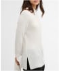 Women's Barbour International Ozara Knitted Jumper - Off White