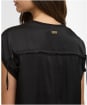 Women's Barbour International Brianna Top - Black