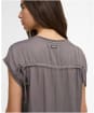 Women's Barbour International Brianna Top - Lavender Grey