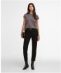 Women's Barbour International Brianna Top - Lavender Grey