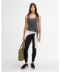 Women's Barbour International Lyra Top - Washed Black