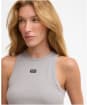 Women's Barbour International Chicago Top - Ultimate Grey