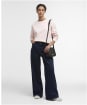 Women's Barbour Bede Oversized Crew Sweatshirt - Pink