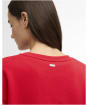 Women's Barbour Hartland Crew Sweatshirt - Poppy Red