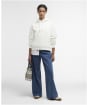 Women's Barbour Bede Hoodie - Cloud