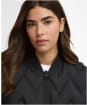 Women's Barbour International Prism Quilted Sweat - Black