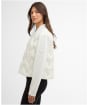 Women's Barbour International Prism Quilted Sweat - Vaporous Grey