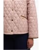 Women's Barbour Icons Cropped Liddesdale Quilted Jacket - Gardenia / Dress / Beige