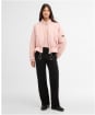 Women's Barbour International Pagan Quilted Jacket - Desert Pink