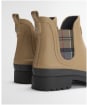 Women's Barbour Mallow Chelsea Wellington Boots - Beige / Dress Tartan