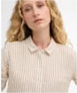 Women's Barbour Marine Shirt - Pink Stripe