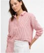 Women's Barbour Marine Shirt - Poppy Red Stripe