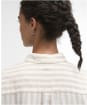 Women's Barbour Annie Long Sleeve Linen Shirt - Light Sand Stripe