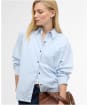 Women's Barbour Polly Striped Shirt - Chambray Stripe