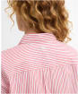Women's Barbour Polly Striped Shirt - Poppy Red Stripe