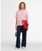 Women's Barbour Polly Striped Shirt - Poppy Red Stripe